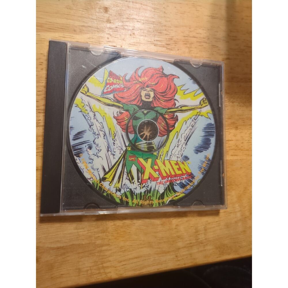 X-Men: The Phoenix Saga - Interactive Comics CD-ROM, 1996 - Disc Only